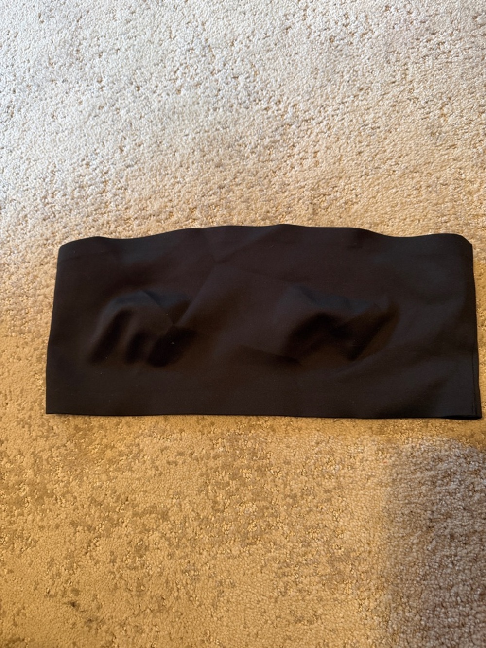Free People Black Strapless Bandeau